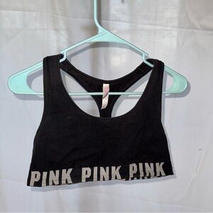 VS pink sports bra size L